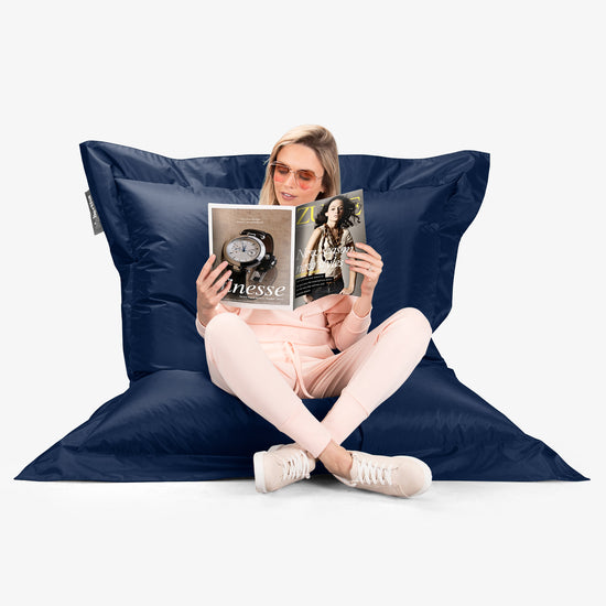 Pufa gigant XXL - SmartCanvas™ Granat 05