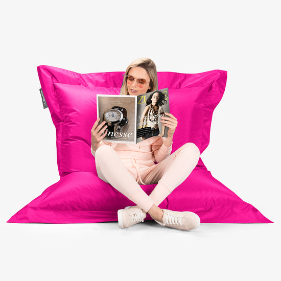 Pufa gigant XXL - SmartCanvas™ Neonowy róż 05