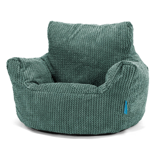 Fotel pufa worki sako dla malucha 1-3 lata - Pom Pom Zielony Mech 01