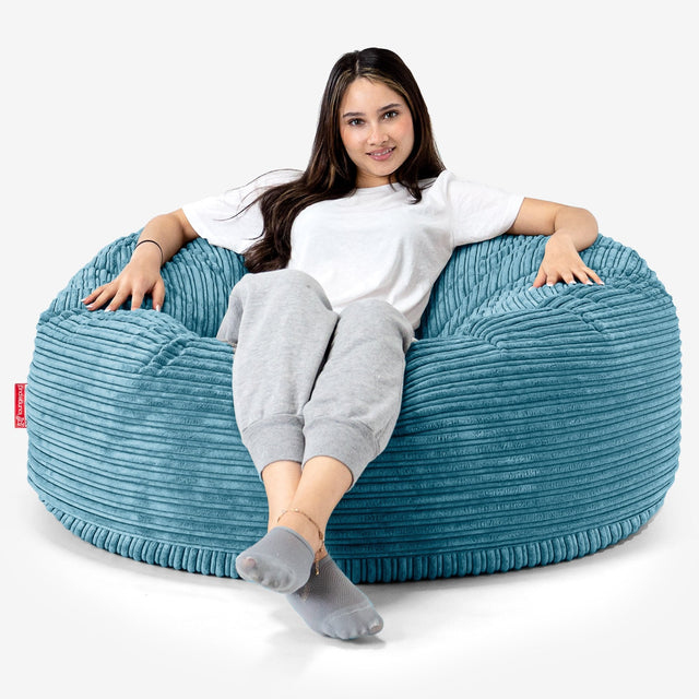 Sofa pufa Mammoth Zamienny Pokrowiec - Klasyczny sztruks 01