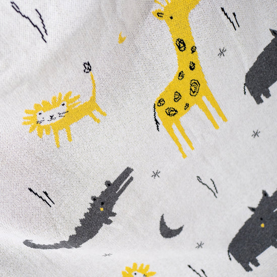 Narzuta / koc - Dzianina Safari 04