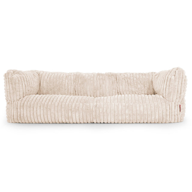 Sofa 3-osobowa pufa Albert Zamienny Pokrowiec - Sztruks ultra plusz 01
