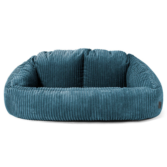 Sofa pufa Bubble - Klasyczny sztruks Granat 01
