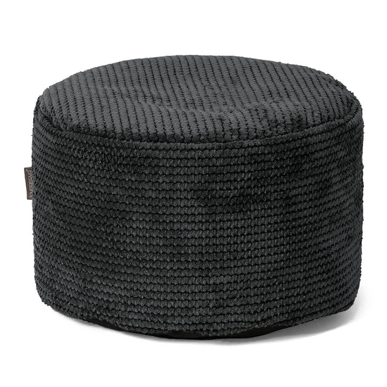 Podnóżek mały okrągły - Pom Pom Czerń 01