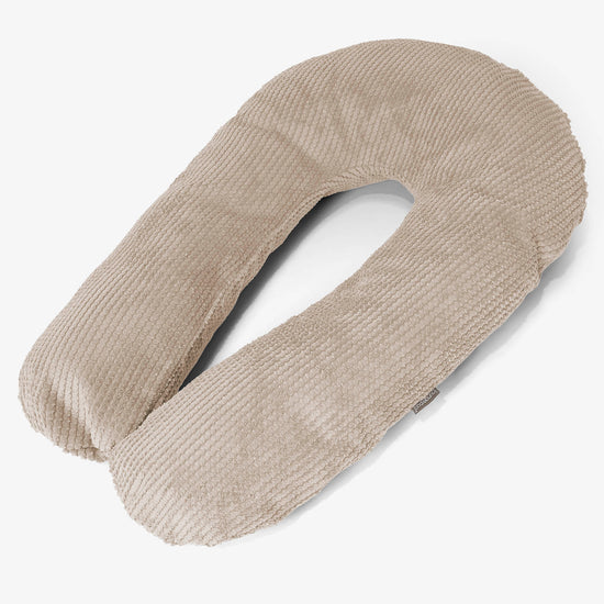 Poduszka do przytulania - Pom Pom Kość słoniowa 01