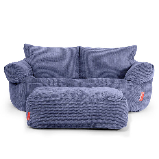 Sofa pufa Josephine - Pom Pom Fiolet 02