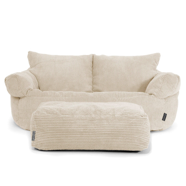 Sofa pufa Josephine - Pom Pom Kość słoniowa 02