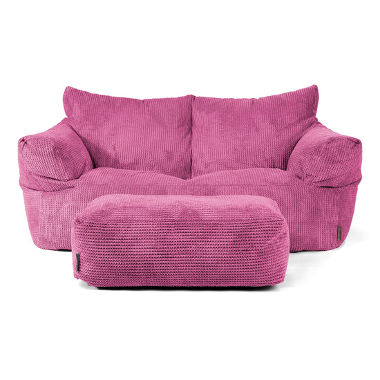 Sofa pufa Josephine - Pom Pom Róż 02