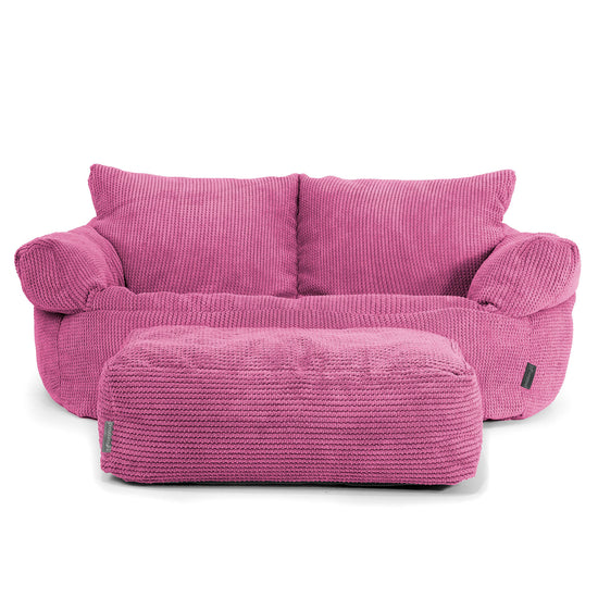 Sofa pufa Josephine - Pom Pom Róż 02