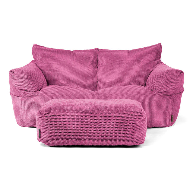 Sofa pufa Josephine - Pom Pom Róż 02