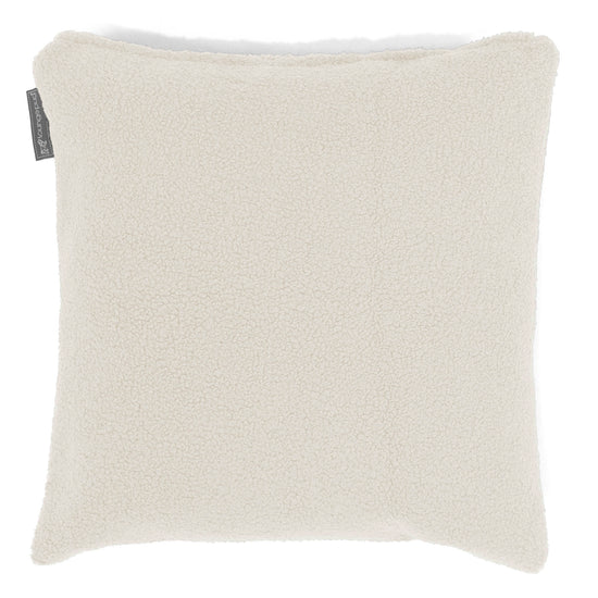 Poszewka na poduszkę ozdobna 47 x 47cm - Boucle Kość słoniowa 01