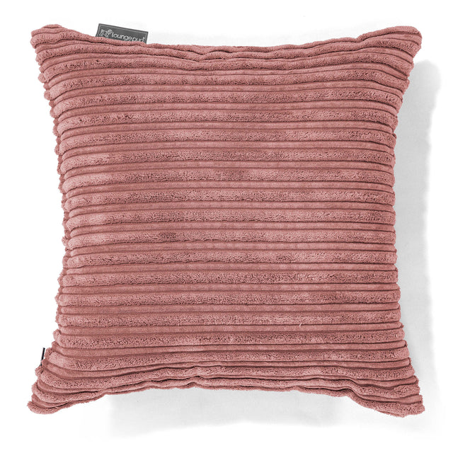 Poszewka na poduszkę ozdobna 47 x 47cm - Klasyczny sztruks Brzoskwinia 01
