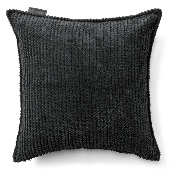 Poszewka na poduszkę ozdobna 47 x 47cm - Pom Pom Czerń 01