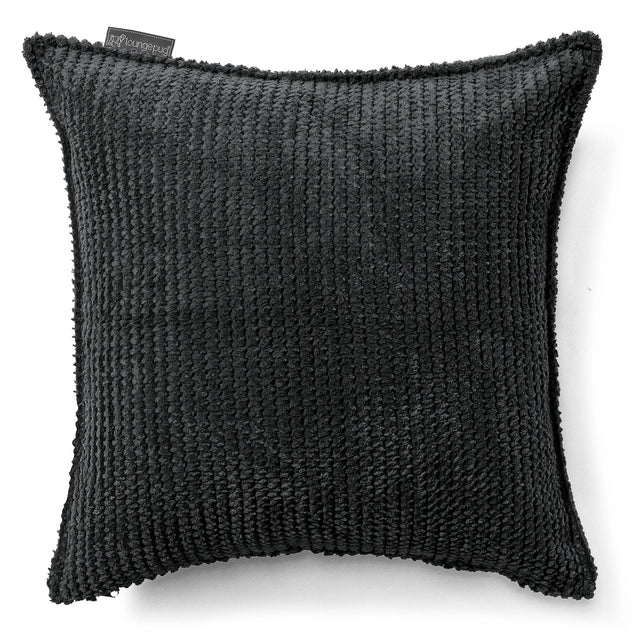 Poszewka na poduszkę ozdobna 47 x 47cm - Pom Pom Czerń 01