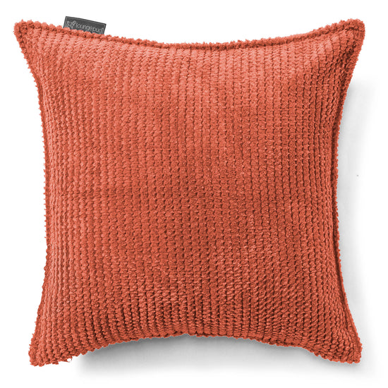 Poszewka na poduszkę ozdobna 47 x 47cm - Pom Pom Dyniowy Pomarańczowy 01