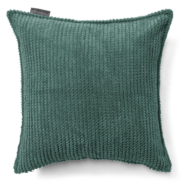 Poszewka na poduszkę ozdobna 47 x 47cm - Sztruks waflowy Zielony Mech 01