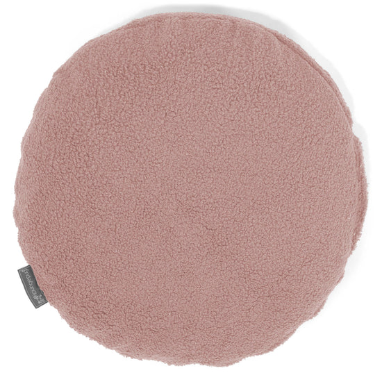 Poszewka na poduszkę ozdobna okrągła 50cm - Boucle Róż 01
