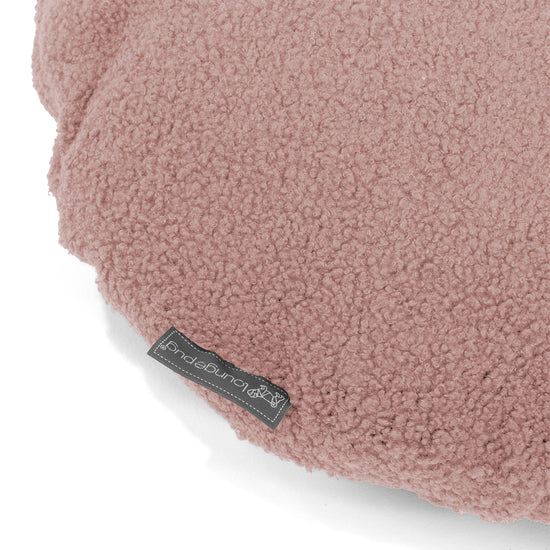 Poszewka na poduszkę ozdobna okrągła 50cm - Boucle Róż 02
