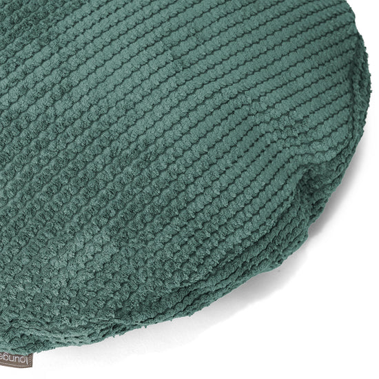 Poszewka na poduszkę ozdobna okrągła 50cm - Pom Pom Zielony Mech 02