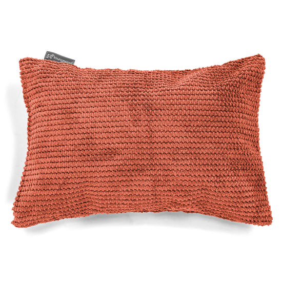 Poszewka na poduszkę ozdobna prostokątna 35 x 50cm - Pom Pom Dyniowy Pomarańczowy 01