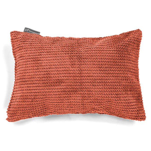 Poszewka na poduszkę ozdobna prostokątna 35 x 50cm - Pom Pom Dyniowy Pomarańczowy 01