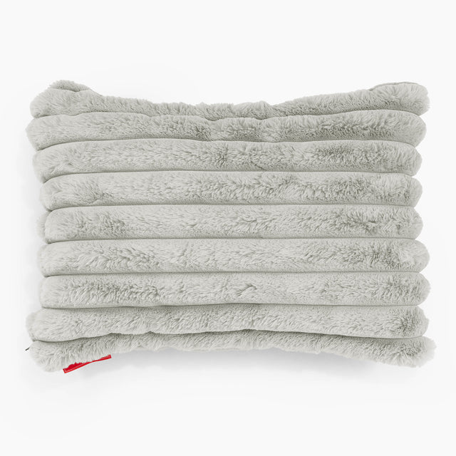 Poszewka na poduszkę ozdobna prostokątna 35 x 50cm - Sztruks ultra plusz Szałwiowy zielony 01