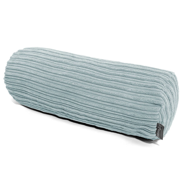 Poszewka na poduszkę ozdobna wałek 20 x 55cm - Klasyczny sztruks Miętowa Zieleń 01