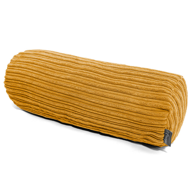 Poszewka na poduszkę ozdobna wałek 20 x 55cm - Klasyczny sztruks Złoty Miód 01