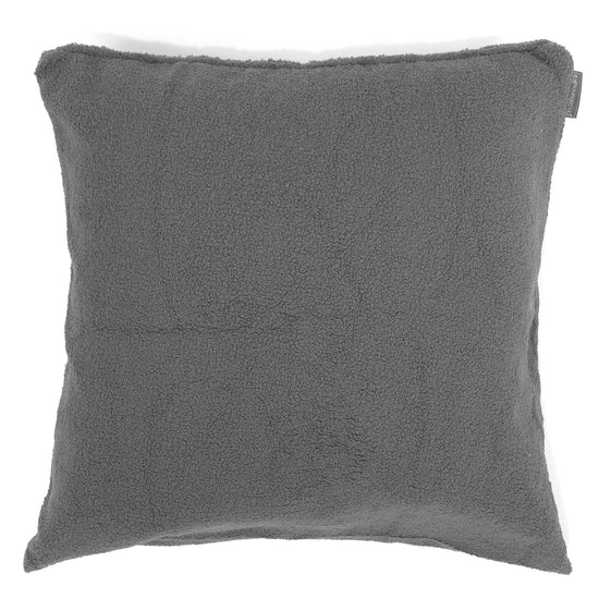 Poszewka na poduszkę ozdobna XL 70 x 70cm - Boucle Szarość 01