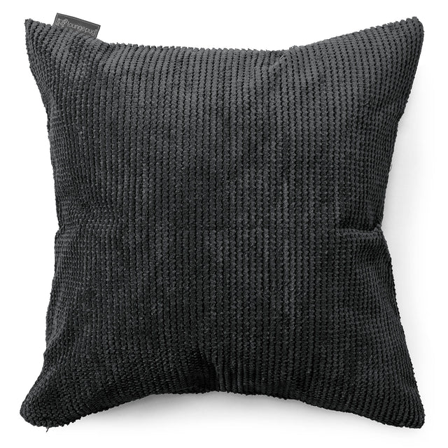 Poszewka na poduszkę ozdobna XL 70 x 70cm - Pom Pom Czerń 01
