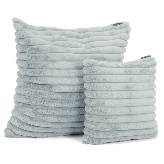 Poszewka na poduszkę ozdobna XL 70 x 70cm - Sztruks ultra plusz Kacze jajo niebieskie 02