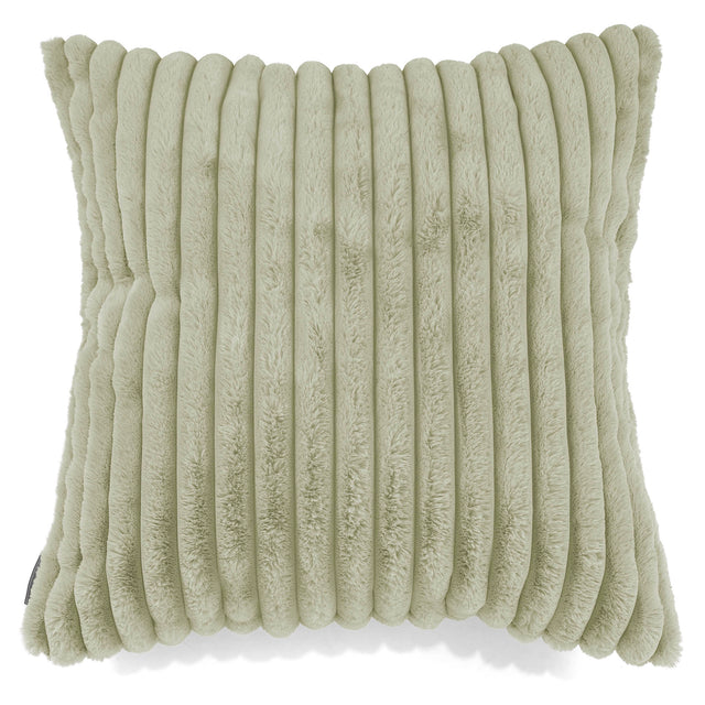 Poszewka na poduszkę ozdobna XL 70 x 70cm - Sztruks ultra plusz Szałwiowy zielony 01
