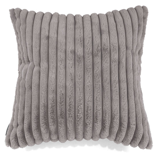 Poszewka na poduszkę ozdobna XL 70 x 70cm - Sztruks ultra plusz Szarość 01