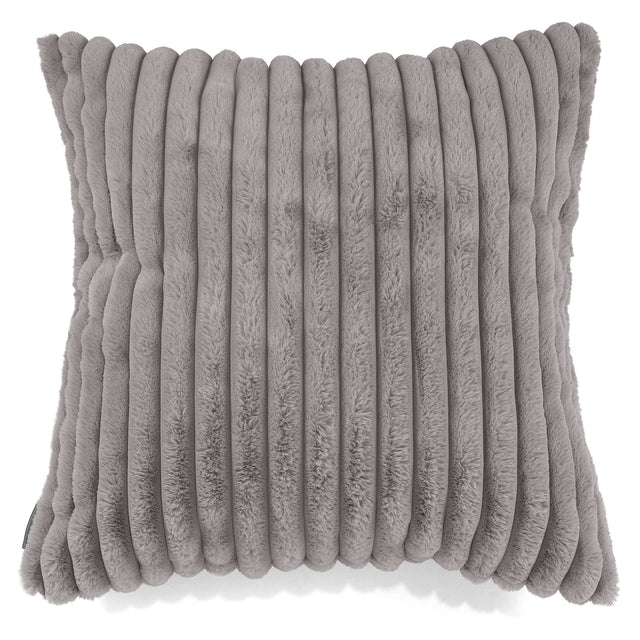 Poszewka na poduszkę ozdobna XL 70 x 70cm - Sztruks ultra plusz Szarość 01