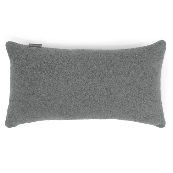 Poszewka na poduszkę XL prostokątna 40 x 70cm - Boucle Szarość 01
