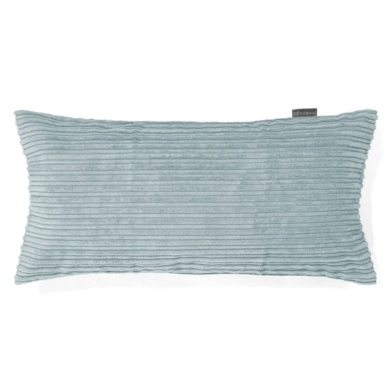 Poszewka na poduszkę XL prostokątna 40 x 70cm - Klasyczny sztruks Miętowa Zieleń 01