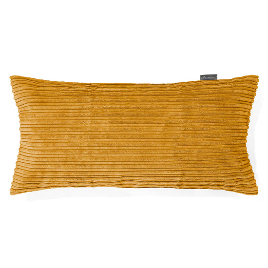 Poszewka na poduszkę XL prostokątna 40 x 70cm - Klasyczny sztruks Złoty Miód 01