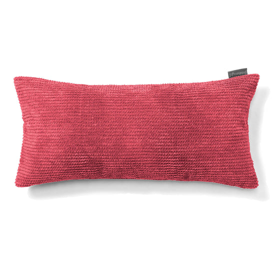 Poszewka na poduszkę XL prostokątna 40 x 70cm - Pom Pom Czerwony pastelowy 01