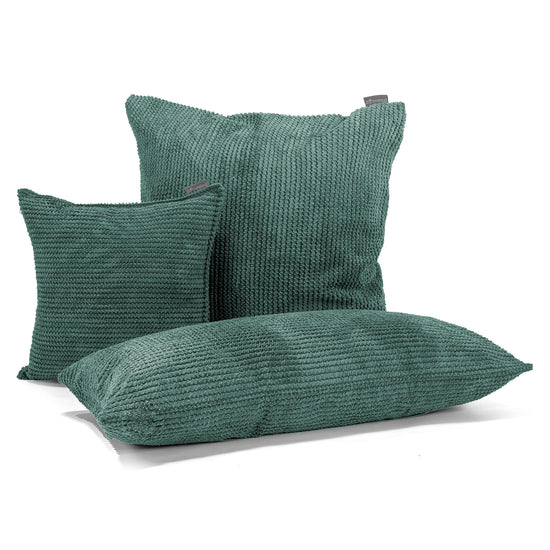 Poszewka na poduszkę XL prostokątna 40 x 70cm - Pom Pom Zielony Mech 03