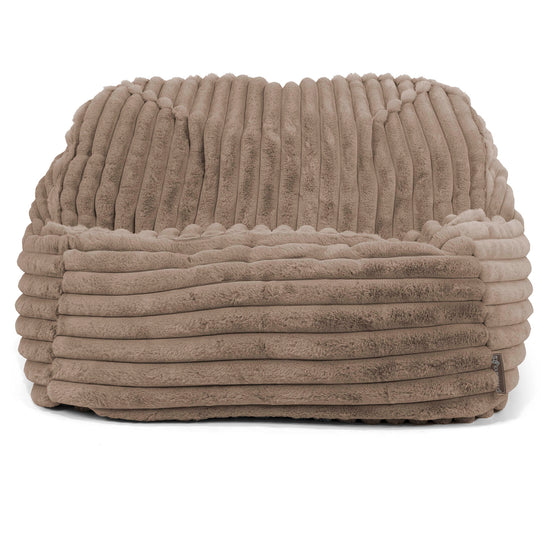 Pufa fotel Sloucher - Sztruks ultra plusz Mysi 02