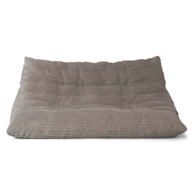 Pufa sofa podłogowa Noah - Klasyczny sztruks Grafit szarość 01