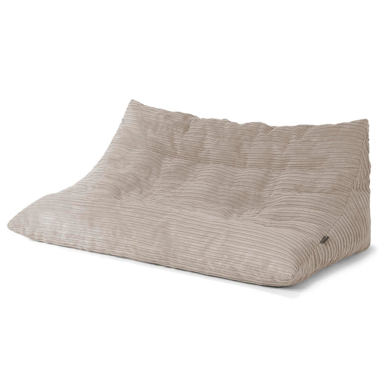 Pufa sofa podłogowa Noah - Klasyczny sztruks Mysi 02