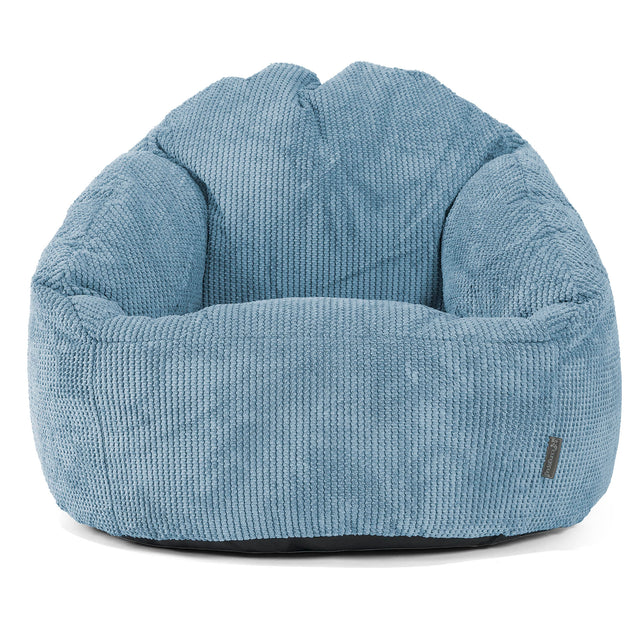 Siedzisko pufa sako Bubble - Pom Pom Błękit królewski 01