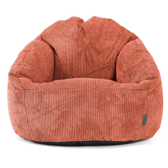 Siedzisko pufa sako Bubble - Pom Pom Dyniowy Pomarańczowy 01