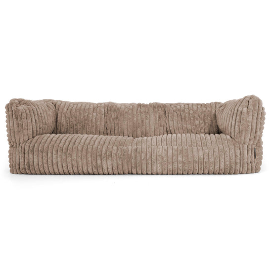 Sofa 3-osobowa pufa Albert - Sztruks ultra plusz Mysi 01