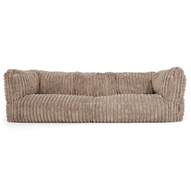 Sofa 3-osobowa pufa Albert - Sztruks ultra plusz Mysi 01