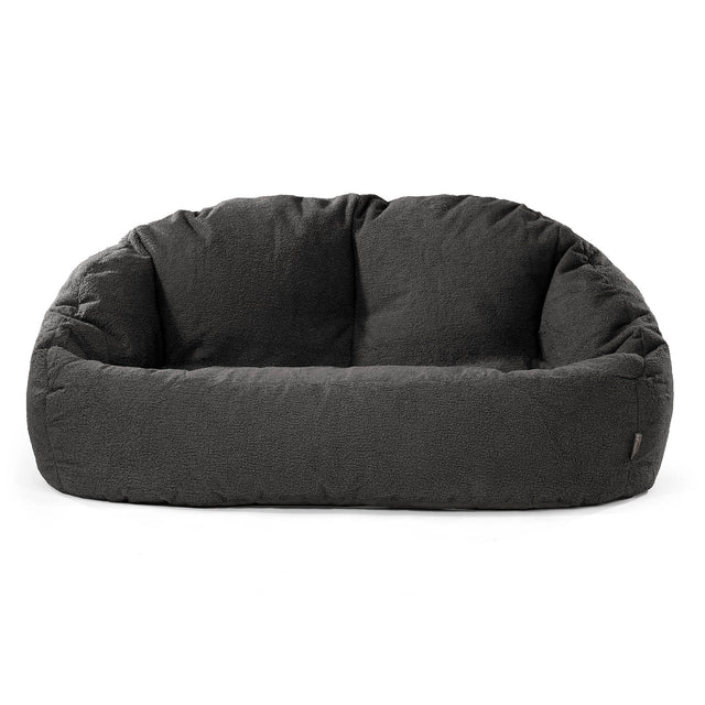Sofa pufa Bubble - Boucle Grafit szarość 01