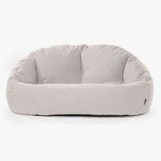 Sofa pufa Bubble - Boucle Kość słoniowa 01