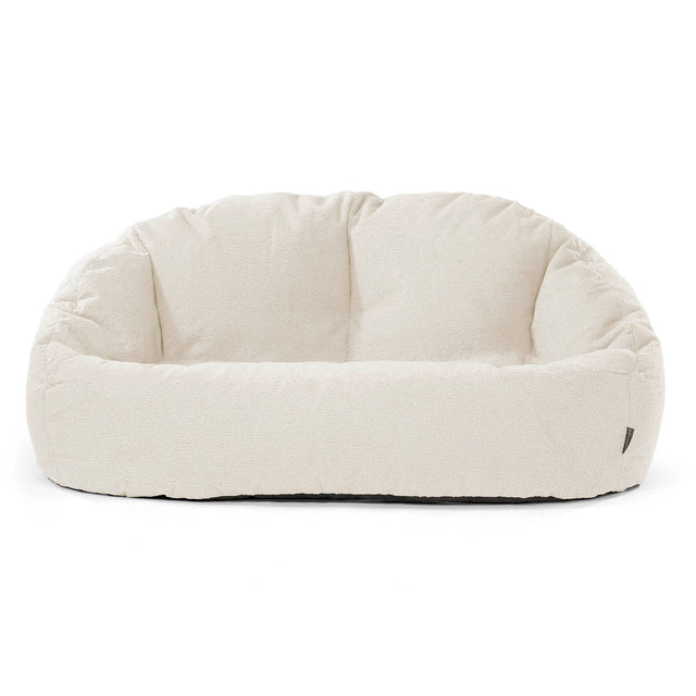 Sofa pufa Bubble - Boucle Kość słoniowa 01