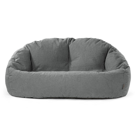 Sofa pufa Bubble - Boucle Szarość 01